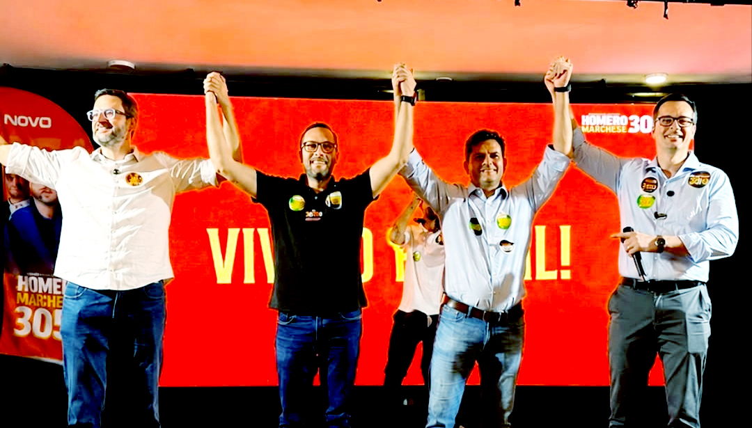 Homero Marchese faz lançamento de candidatura oficialmente