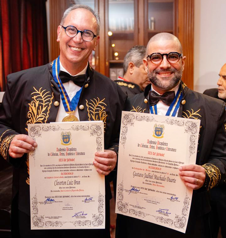 Dois paranaenses foram empossados na Academia Brasileira de Ciências, Artes, História e Literatura (ABRASCI)
