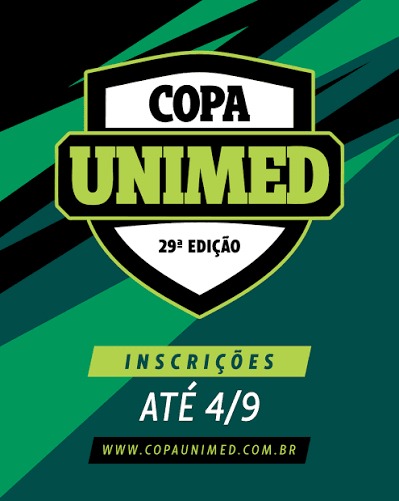 Copa Unimed - Inscrições até dia 04/09